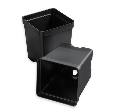 SVD 450 Black - 375 per case - Square Pots